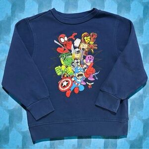 Marvel Avengers Long Sleeve Navy Sweatshirt Mad Engine Size Small May 2021